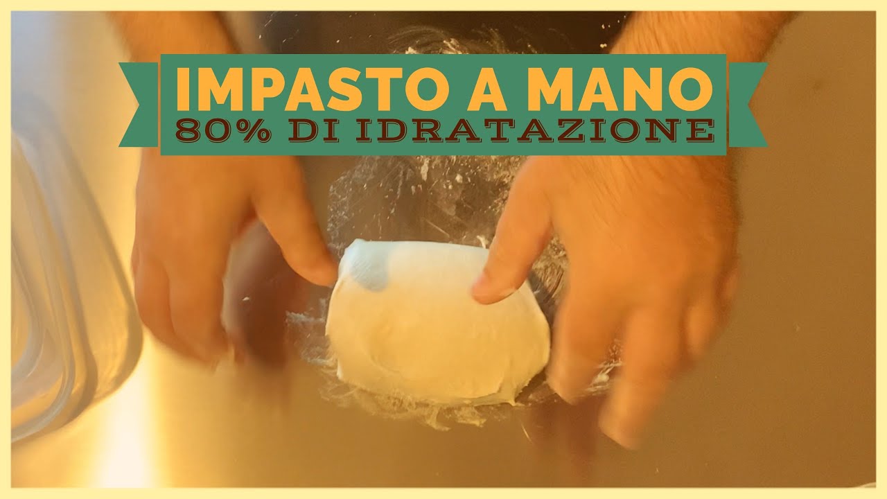 Impasto a mano all'80% per pala e teglia ✌🏻🍕