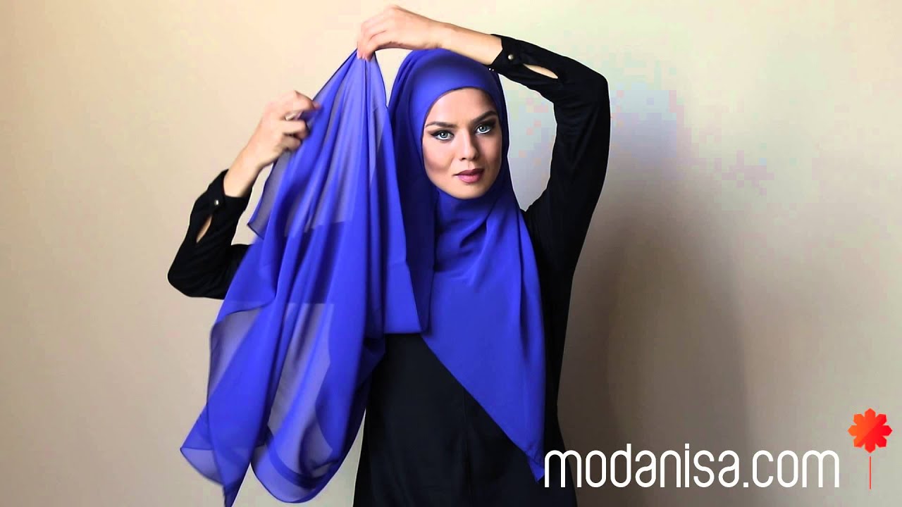 Modanisa Com Pratik Ve Sik Sal Baglama Modeli Youtube Modern Hijab Hijab Tutorial Fashion