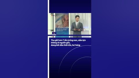 Thu giữ hơn 7 tấn trứng non, nầm lợn không rõ nguồn gốc, đang bắt đầu thối rữa, hư hỏng | VTVIndex