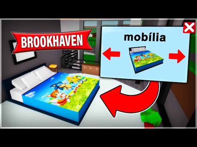 Como trocar moveis no brookhaven rp? #brookhavenrp #Jogos #roblox #rob