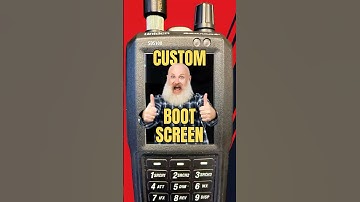 SDS100 Custom Boot Screen