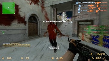 Counter Strike Source Zombie Horde with jetpack mod