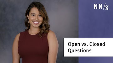 Open vs. Closed Questions in User Research