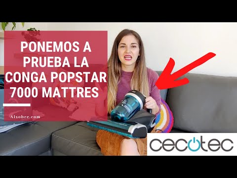 ✓ ¿La mejor aspiradora para ÁCAROS Y CHINCHES? 🦠: CECOTEC Conga Popstar  7000 Mattress [Español] 