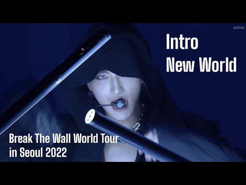 Ateez - 'Intro New World' In Break The Wall World Tour In Seoul 2022