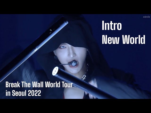 [DVD] ATEEZ - 'INTRO + NEW WORLD' IN BREAK THE WALL WORLD TOUR IN SEOUL 2022