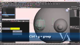 Part 5: Maya for Animators free course - Hierarchies and Groups