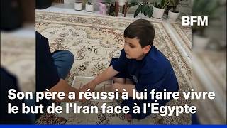 Ce père permet à son fils malvoyant de 9 ans de suivre les matchs du mondial