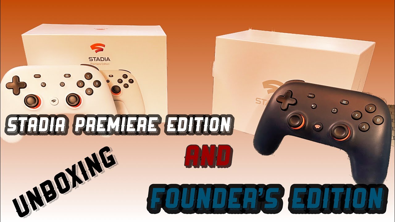Google Stadia Premiere Edition Vs Founders | Unboxing First Look |