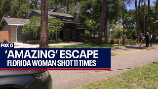 Florida woman shot 11 times survives attempted murder-suicide