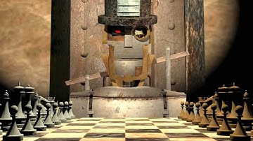 Steampunk Robot Chess