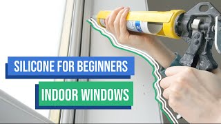Tips for silicone around inside a window