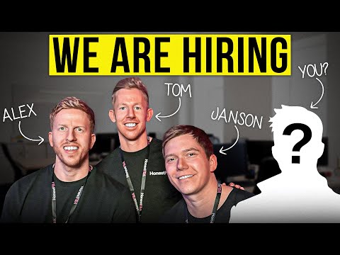 We're hiring an