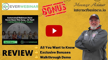Everwebinar 2023 Review & Case Study - How To Make Money Online With Webinars