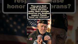 To all our veterans you're honored #shorts #veterans #viral