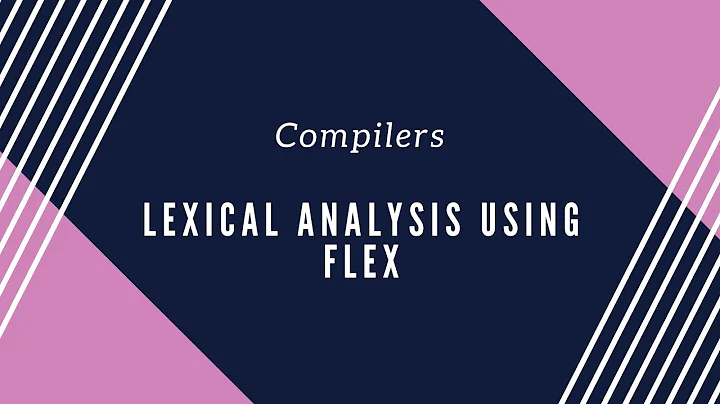 Lexical Analysis using Flex