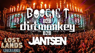 Boogie T b2b Dirt Monkey b2b Jantsen - Live @ Lost Lands 2023 - Full Set