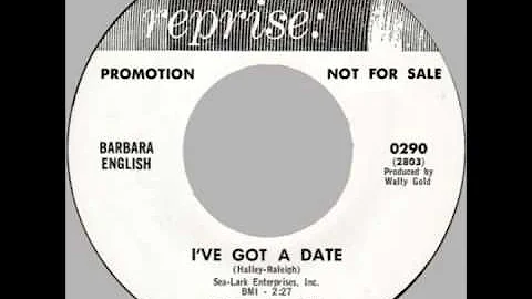 Barbara English -- "I've Got A Date" (Reprise) 1964
