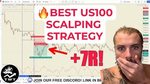 99% INSANE US100 NY OPEN SCALPING STRATEGY (CLOSEST THING 2 FREE MONEY) #forex #forextrading #us100
