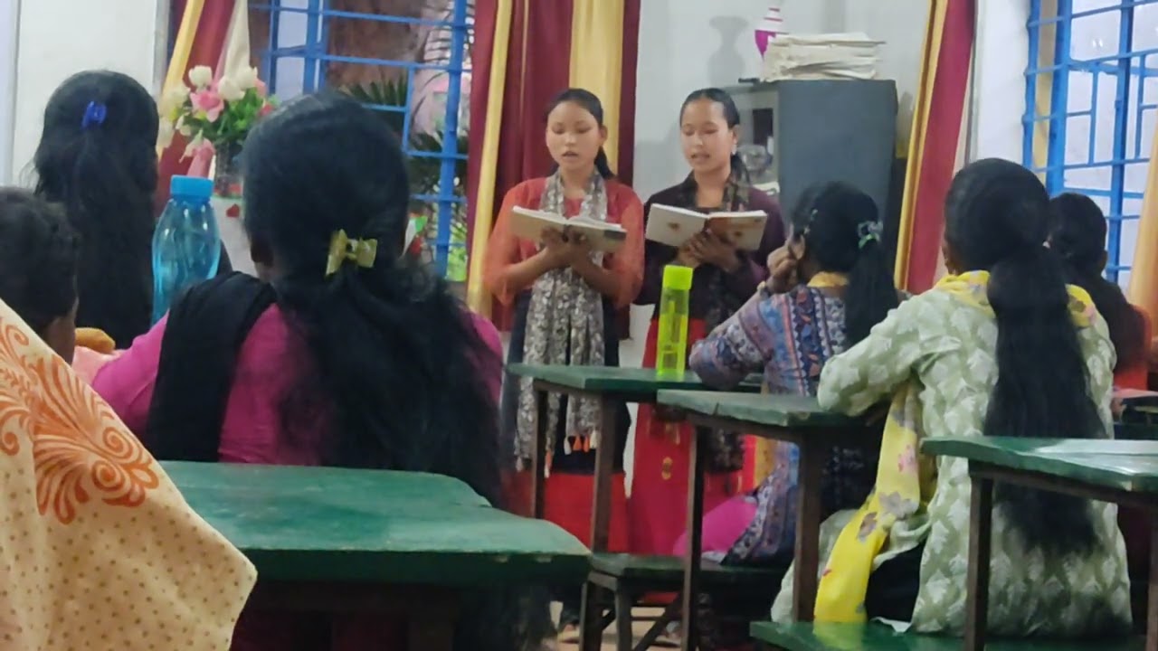 A kocha Rava( Rabha) gospel song, by Priyanka & Sangita