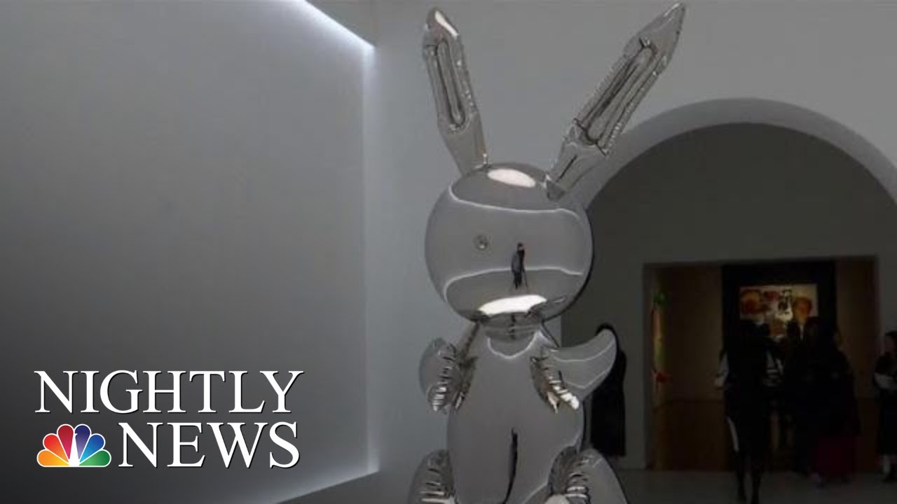 Art World Buzzing Over Record Prices For Works By Monet, Jeff Koons Pieces | NBC Nightly News