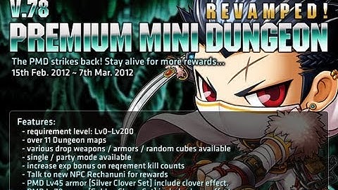 MapleStory Europe Premium Mini Dungeon Event 2012