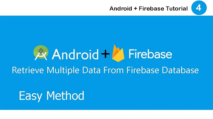 How to retrieve data from Firebase in Android || Retrieve data from firebase || Android  Firebase #4