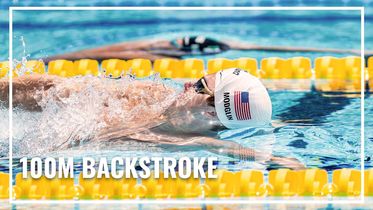Blake Tierney and Will Modglin Fight For First in 100M Backstroke | 2026 Pan Pacific Championships
