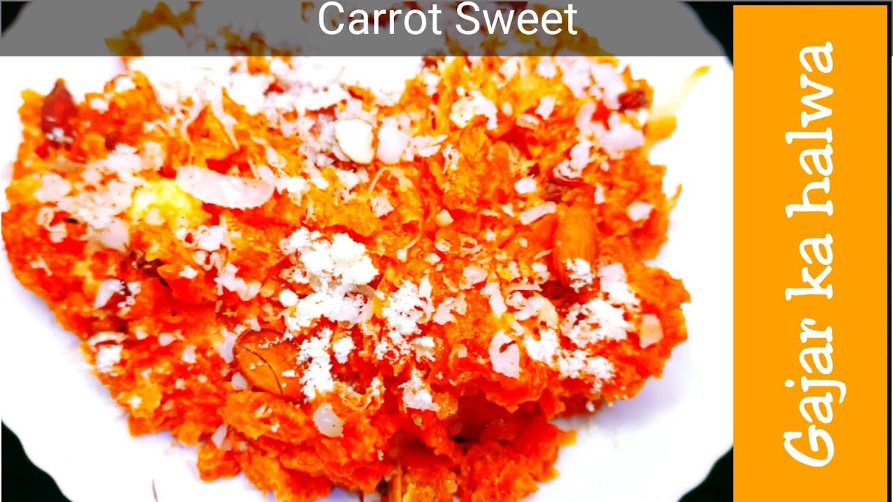 Gajar Ka Halwa / Carrot Sweet recipe/ Gajar Kay halwa ki recipe 