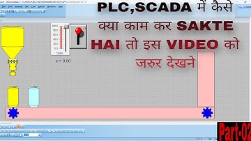 SCADA tutorial for beginners in process control||automatic bottle filling machine||script-part-01