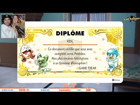 MARATHON POKEMON ECARLATE - POKEDEX A 100% - ILESTPASSHINY#25