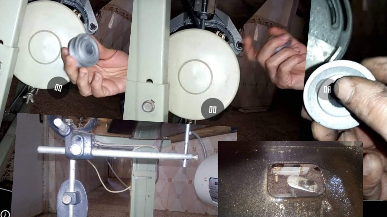 طريقة زيادة وانقاص, في سرعة المحرك,  ماكينة الطرز فليقمان, وشرح علي تدريج,