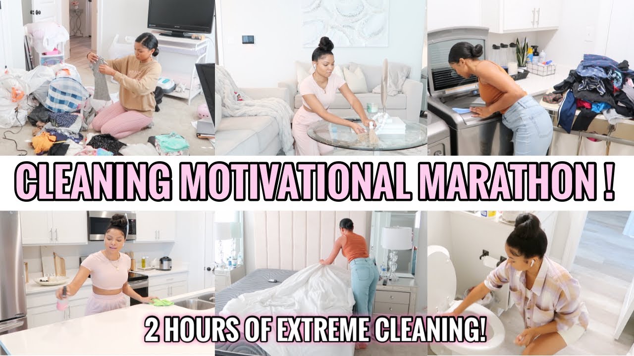 EXTREME CLEANING MOTIVATION MARATHON | NEW YEARS CLEAN WITH ME | GET IT ALL DONE BEFORE 2022