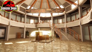 INSIDE THE VISITORS CENTRE ! JURASSIC DREAM! | Best Jurassic Park Fan Game (Free Download)