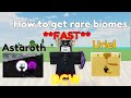 How to get rare biomes fast in balanced craftwars overhaul  roblox bcwo roblox bcw