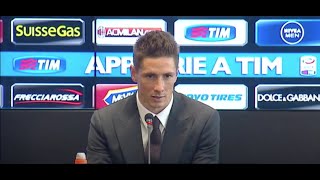 Torres Official Press Conference Highlights Ac Milan Official