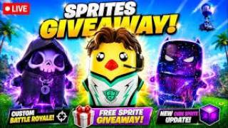 🔴LIVE - Fortnite CUBE GRIM SPRITE GIVEAWAYS + CUSTOMS!