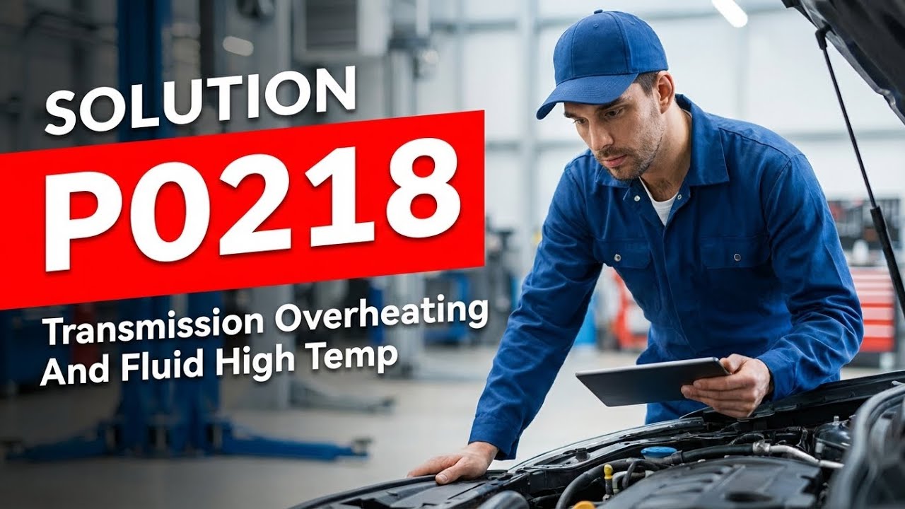 How To Fix P0218 OBD II Error Code - Transmission Overheating And Fluid ...