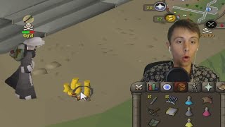 Necklace Of Anguish PK?!?! - Void Range Pure Pking (stream highlight) - Oldschool Runescape 2007