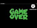 Game over Super Mario video game