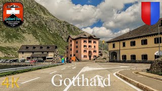 Driving Switzerland 🇨🇭 | Gotthard pass 4K Scenic Drive