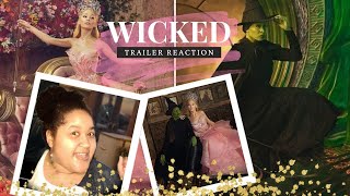 Wicked Official Trailer REACTION