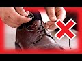 Tying YOUR Dress Shoes INCORRECTLY?  | How To EASILY Straight Bar Lace Video Tutorial | RMRS