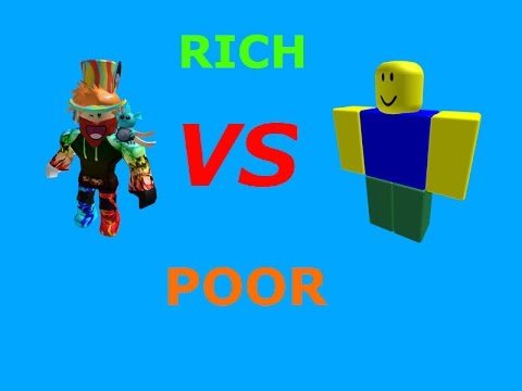 Rich Vs Poor Roblox Social Experiment Youtube - rich vs poor roblox