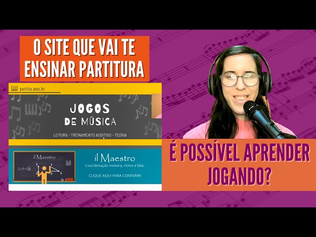 Testei um site de jogos de música I Aprenda partitura jogando todos os dias  