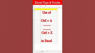 Top 26 Keyboard Shortcuts for Excel✅ Excel Tricks #excel #exceltricks #excelshortcuts #shorts