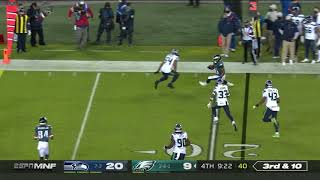 Jamal Adams HARD Hit | Eagles vs Seahawks