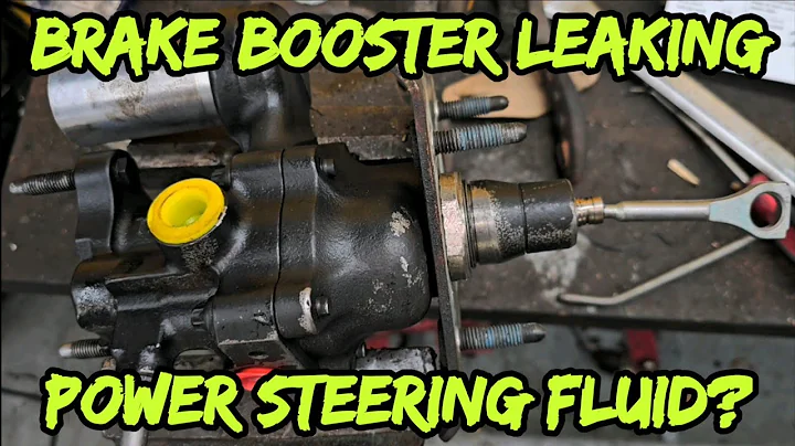 Hydroboost Brake Booster Replacement. Power Steering Fluid Leak. 04 Chevy Silverado 2500