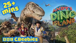 andy s dino island adventure compilation 25mins cbeebies