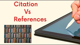Citation vs Reference | Citation | Referencing for beginners
